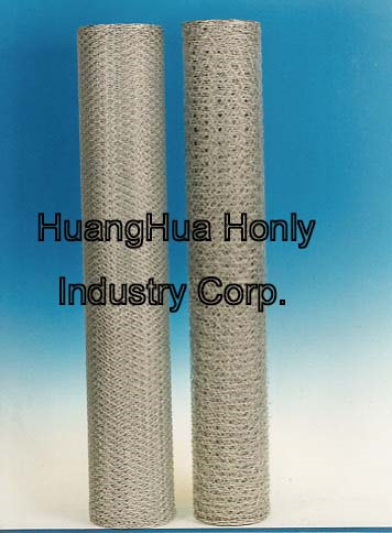 galv.hex.iron wire netting